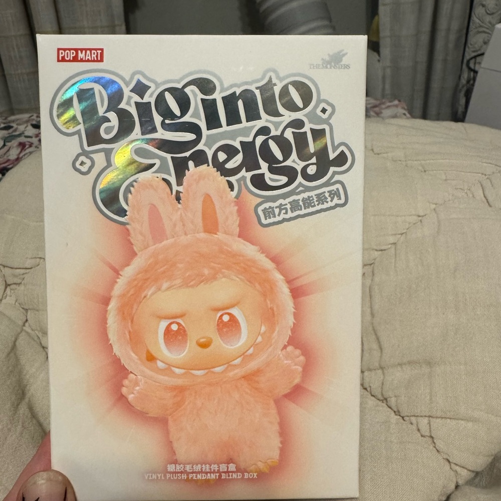 Pop Mart Big Into Energy Vinyl Plush Pendant